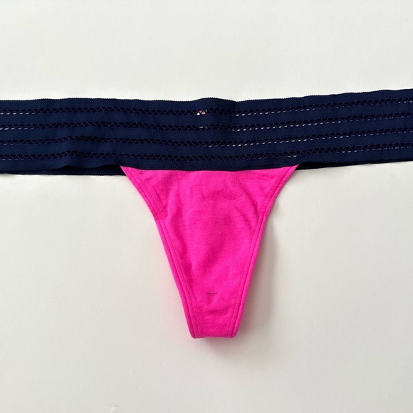 PINK Victoria's Secret Pink SET OF 4 Different & Discontinued Thong NWT L - Picture 6 of 10